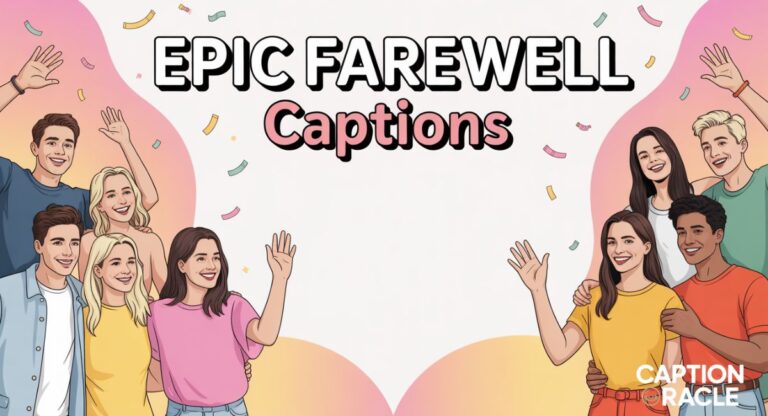 250+ Epic Farewell Captions for Instagram You’ll Love