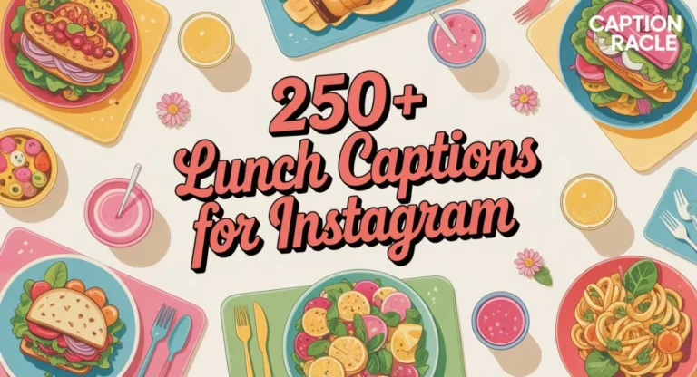 250+ Lunch captions for Instagram That Are Simply Delicious