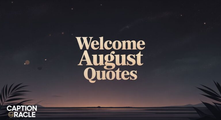 288+ Welcome August Quotes to Start the Month Right