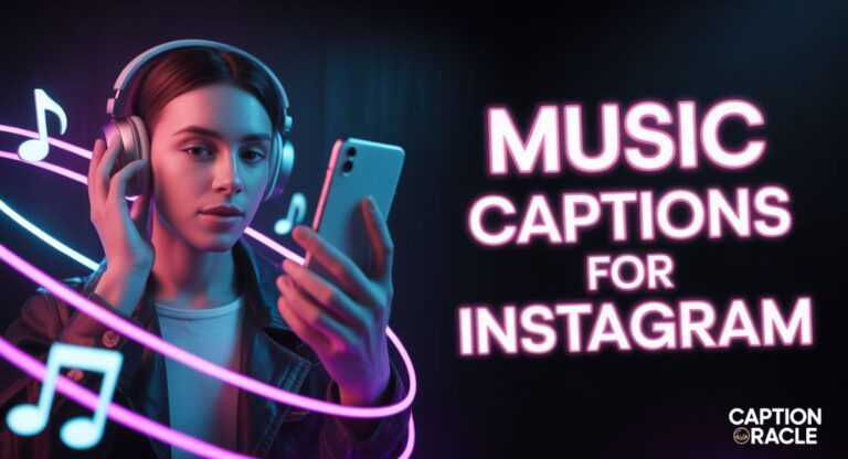 300+ Music Captions for Instagram to Match Every Beat