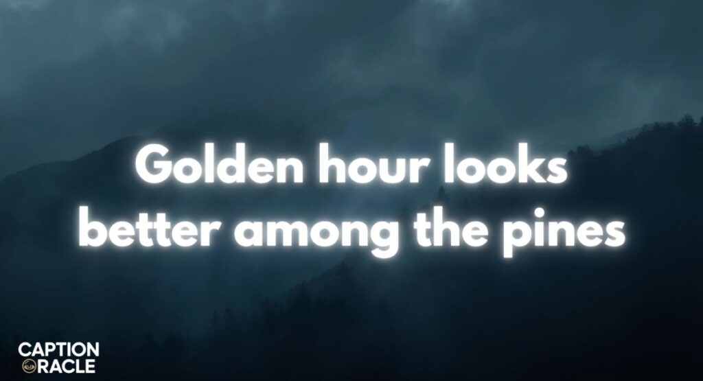 Aesthetic Baguio Caption Ideas