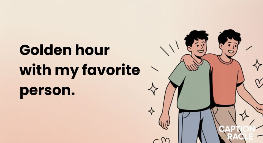 Aesthetic Brother Captions for Instagram