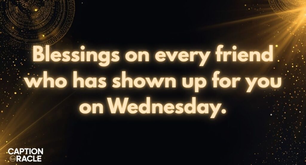 African American Wednesday Blessings for Friends
