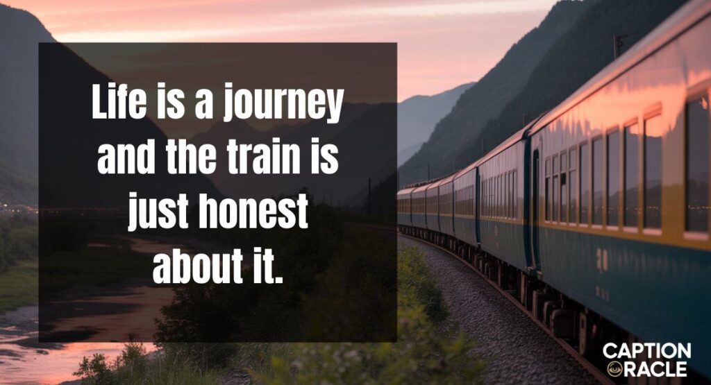 Best Train Captions for Instagram