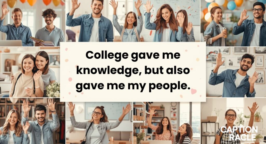 College Farewell Captions for Instagram