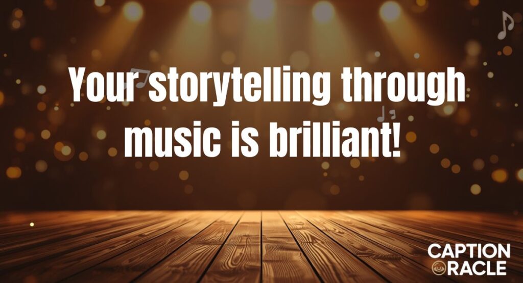 Compliments for Songwriters and Music Composers