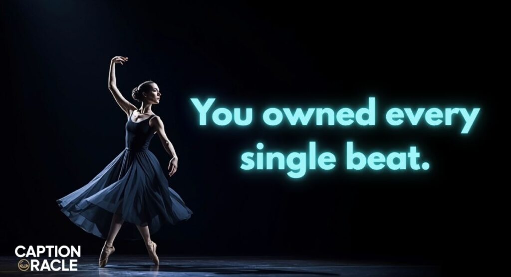 Compliments for Western Dance Forms