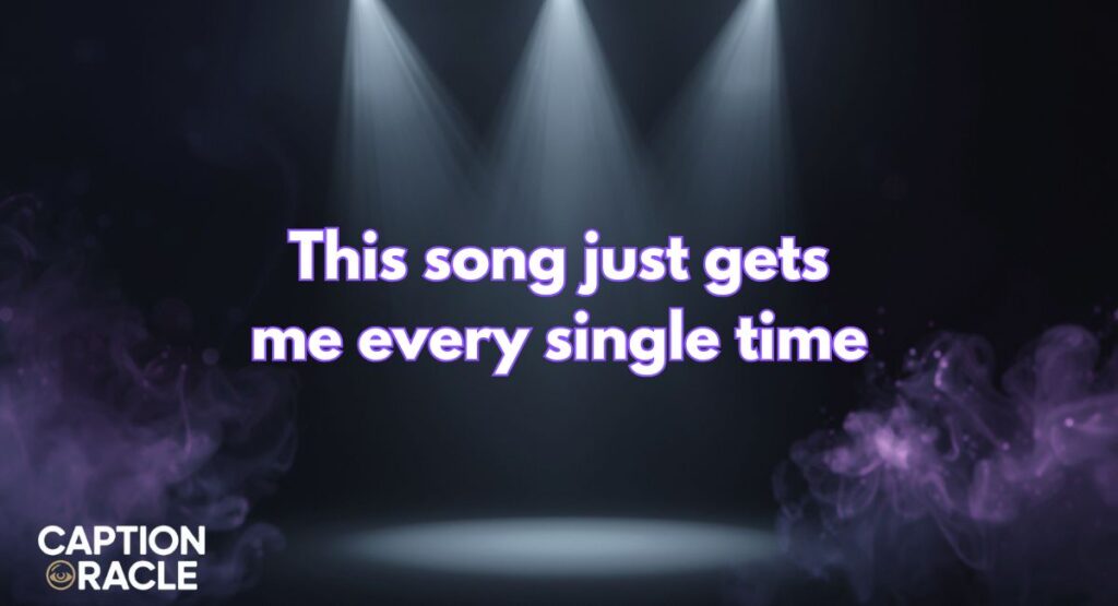 Cute Singing Captions for Instagram