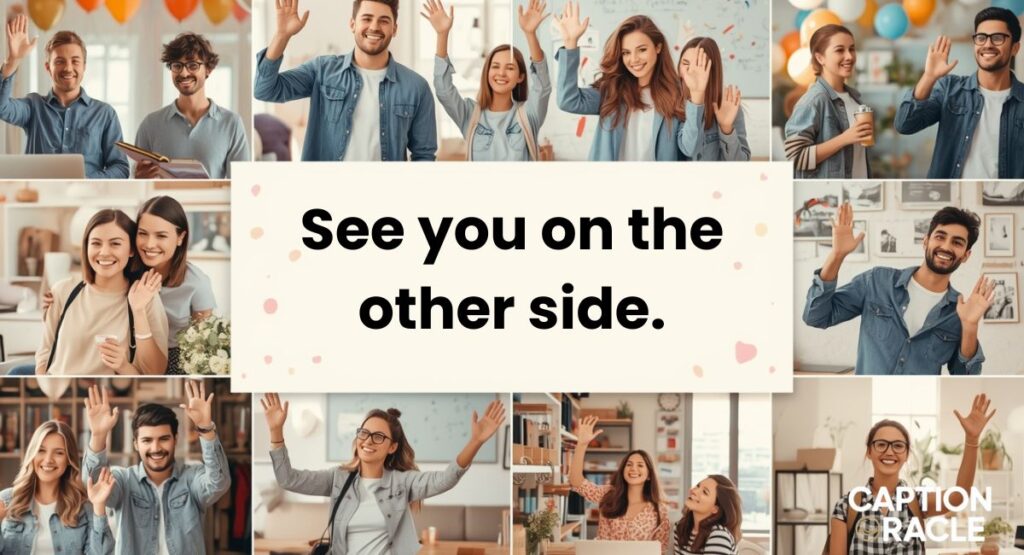 Farewell Captions For Social Media Posts