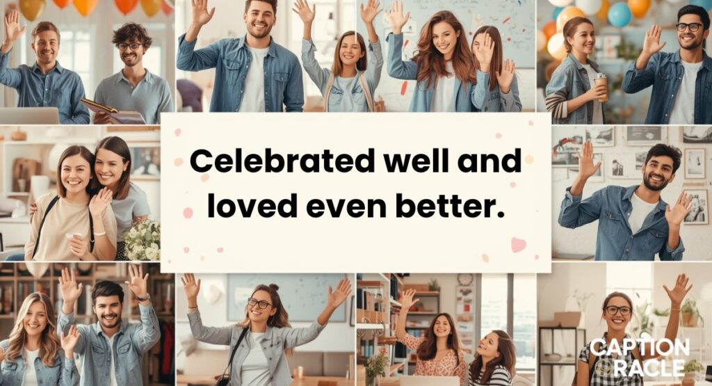 Farewell Captions For Special Occasions