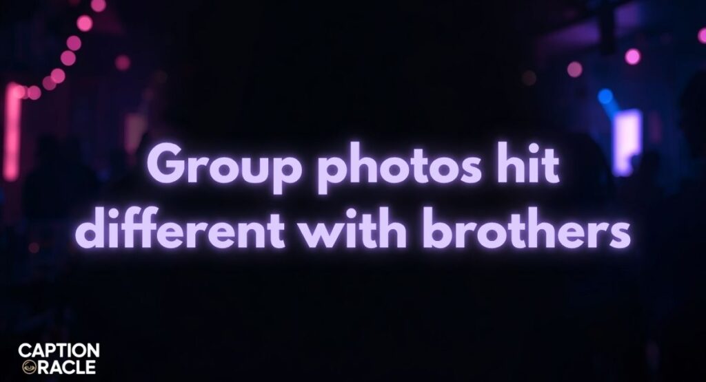 Frat Boy Group Photo Instagram Captions