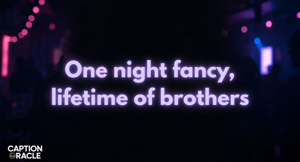 Frat Boy Prom Instagram Captions