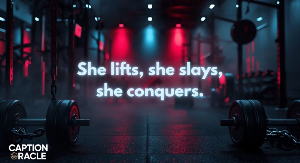 Gym Captions for Girls