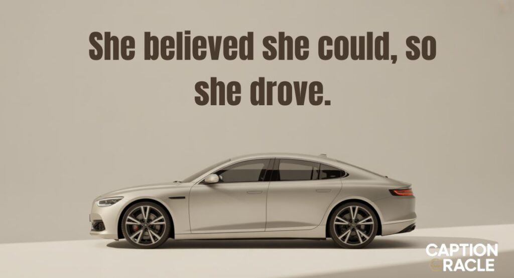 New Car Captions for Instagram for Girls