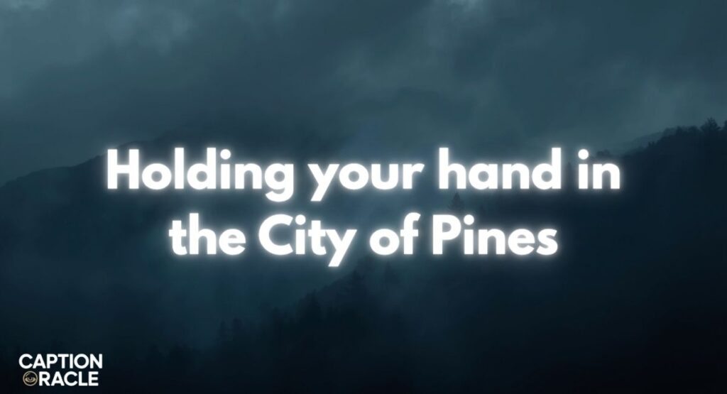 Romantic Baguio Captions for Couples