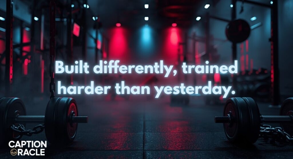 Short Gym Captions for Instagram