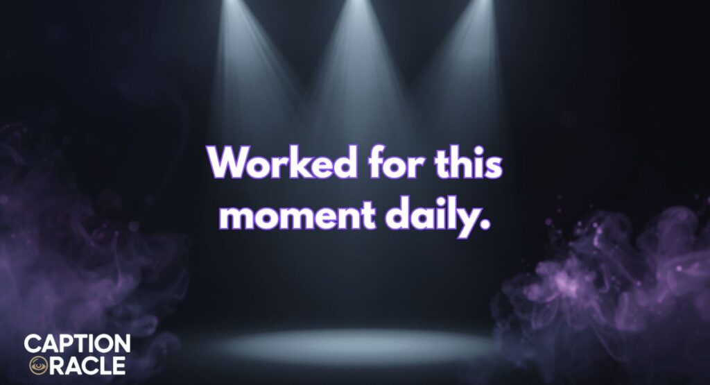 Singing Captions for Milestones