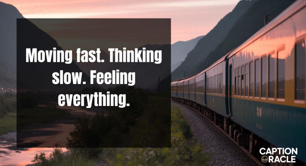 Train Captions for Instagram for Boy