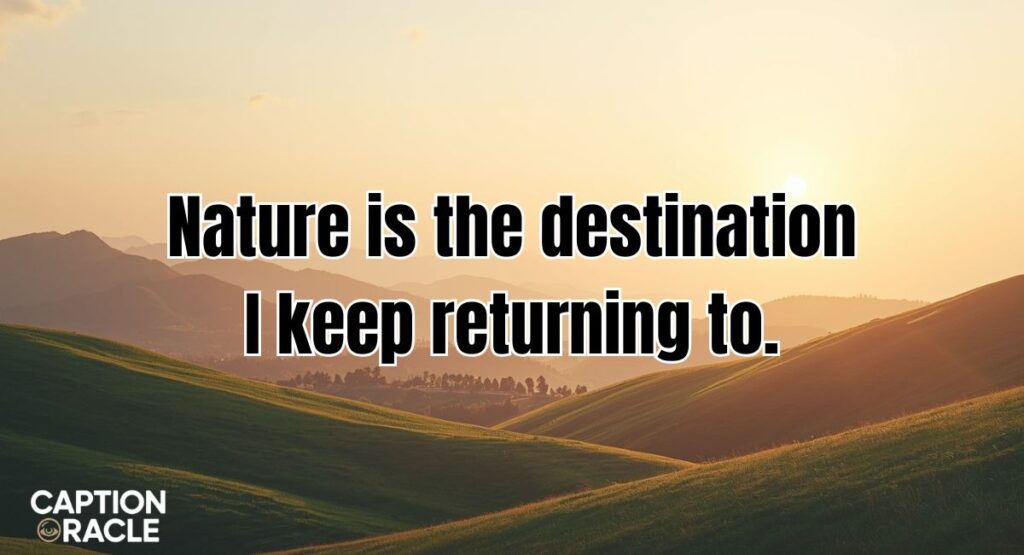 Travel & Nature Captions