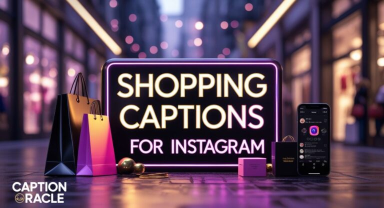 210+ Catchy Shopping Captions for Instagram Posts