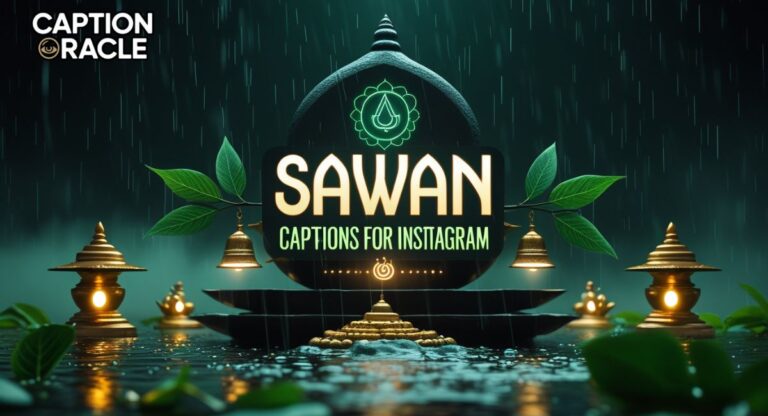 210+ Sawan Captions for Instagram Pure Divine Vibes