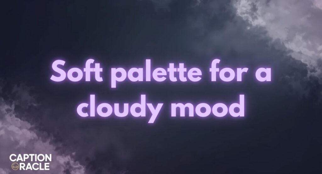 Cloud Captions for Fashion & Mood Fits