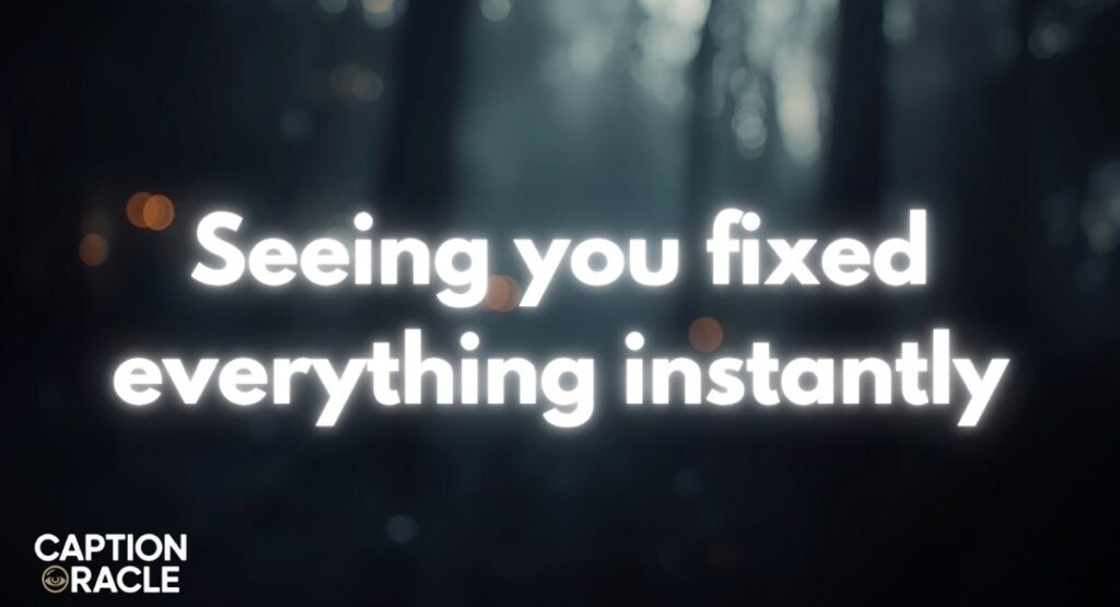 Cute Captions for Seeing Your Friend Again