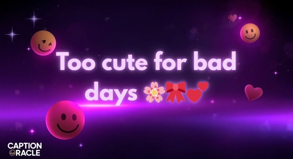 Cute Emoji Captions for Instagram for Girls 🌸