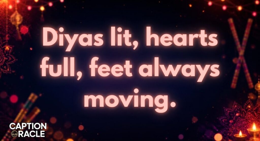 Festive Garba Captions For Instagram