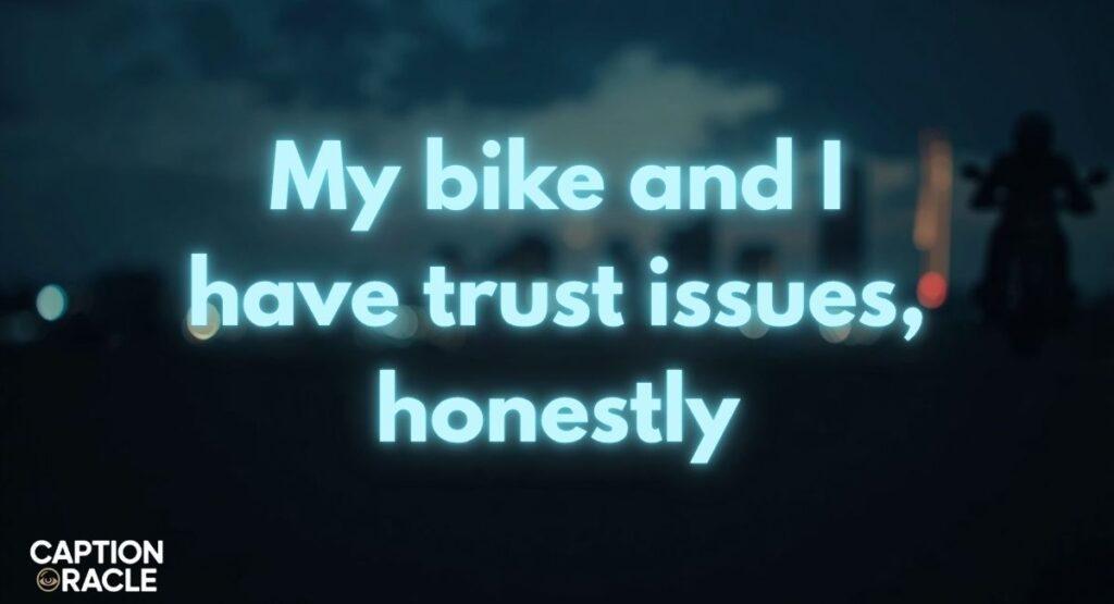 Funny Bike Captions