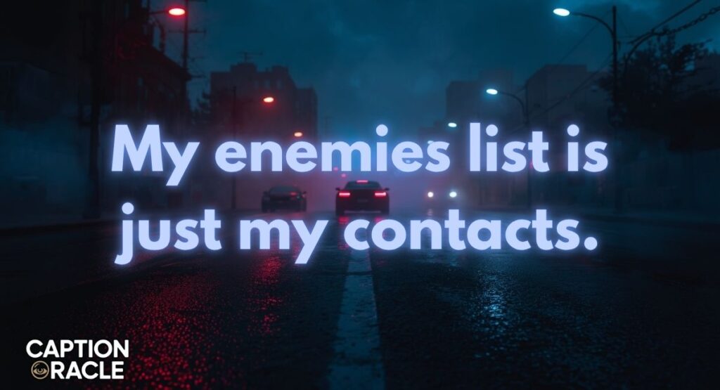 Funny Gangster Captions for Instagram