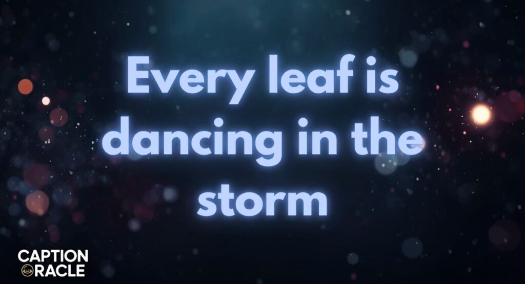 Nature-Inspired Monsoon Captions for Instagram