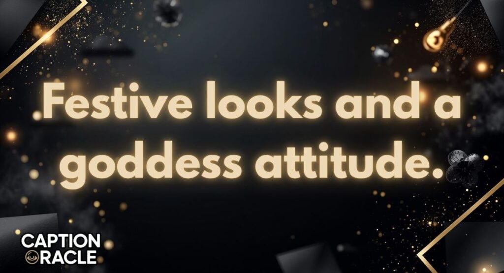 Navratri Captions for Instagram for Girls