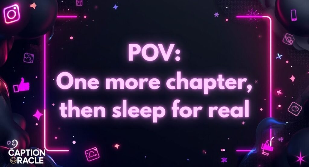 POV Study or School Captions for Instagram