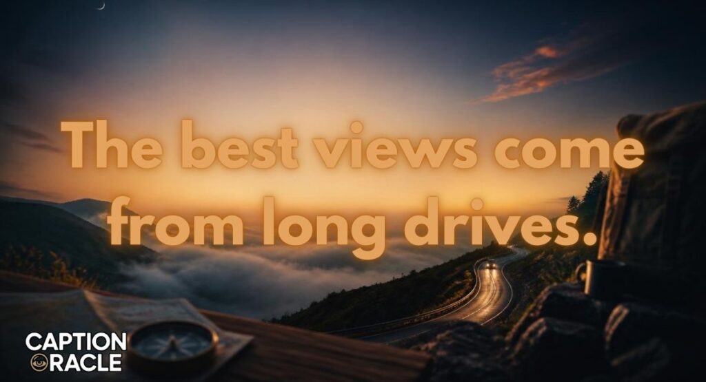 Road Trip Captions for Instagram