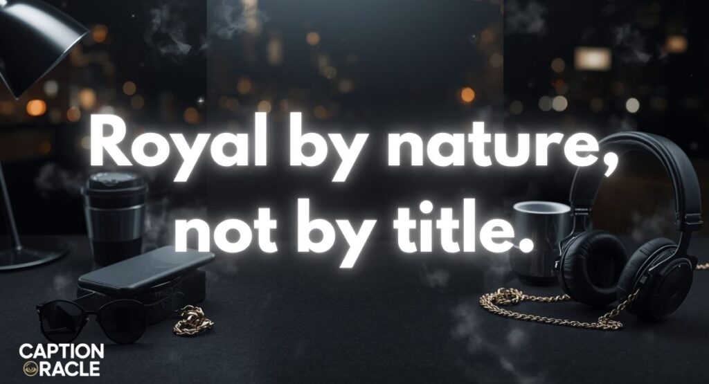 Royal Ego Captions for Boys