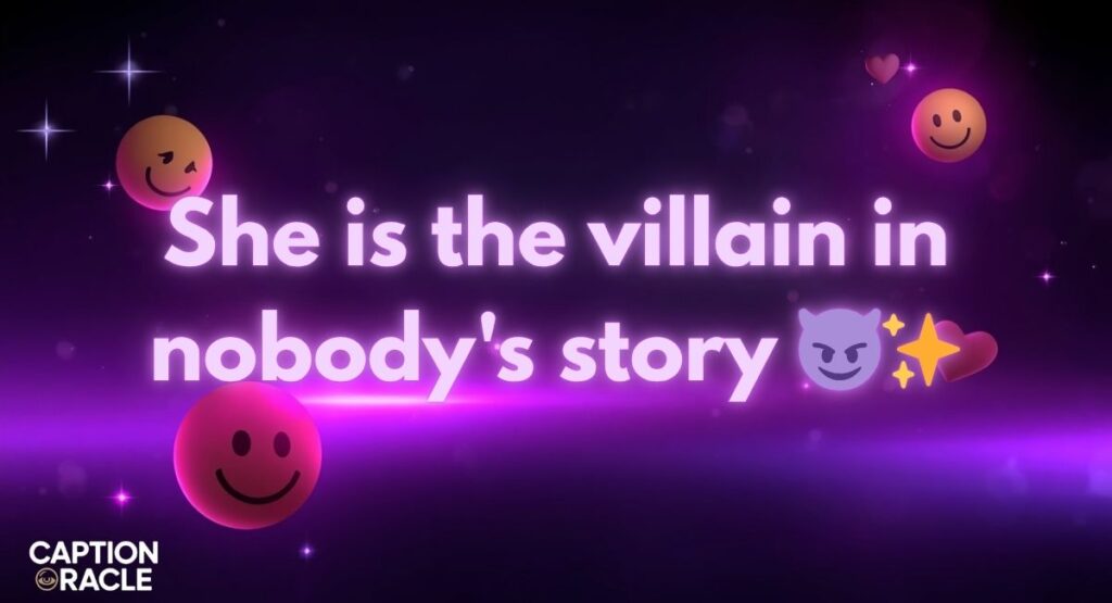 Savage Emoji Captions for Instagram for Girls 😈
