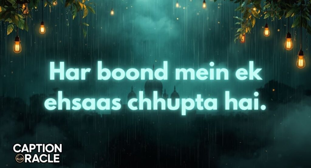 Sawan Captions in Hindi for Instagram
