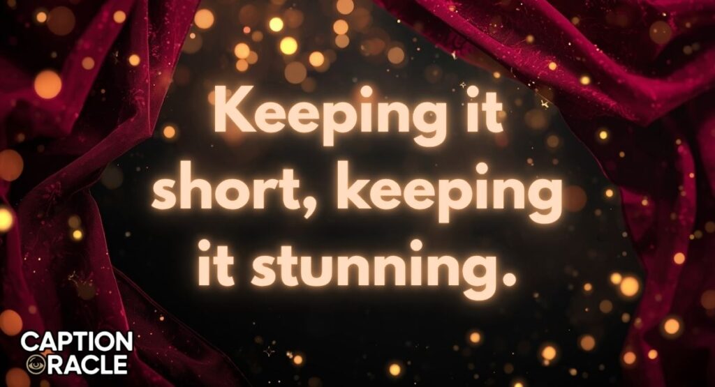 Short Lehenga Instagram Captions