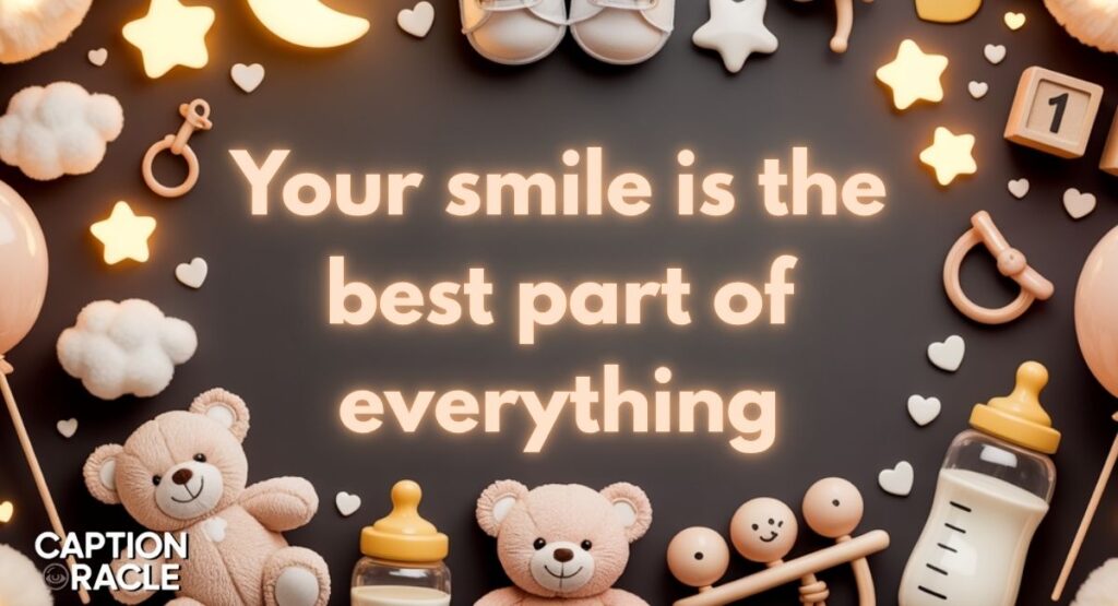 Smiling 11 Month Baby Instagram Captions