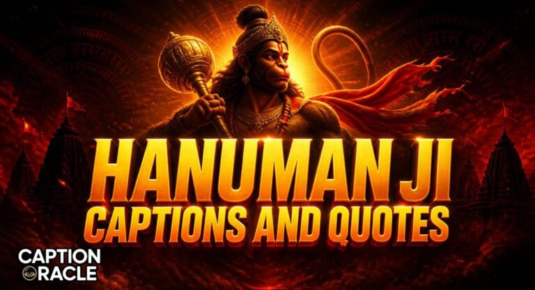 200+ Powerful Hanuman Ji Captions and Quotes