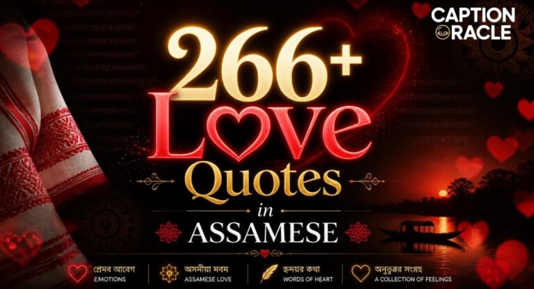 266+ Love Quotes In Assamese
