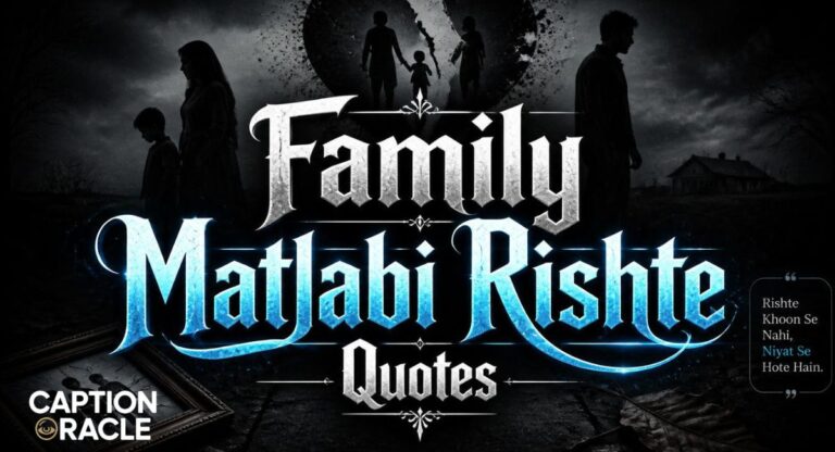 280+ Family Matlabi Rishte Quotes