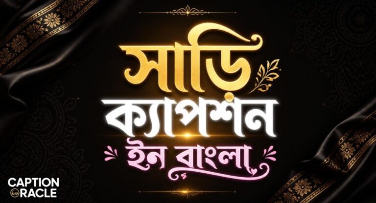 280+ Saree Captions in Bengali for Instagram