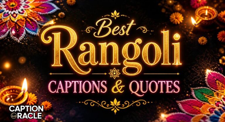 900+ Best Rangoli Captions and Quotes to Brighten Your Feed