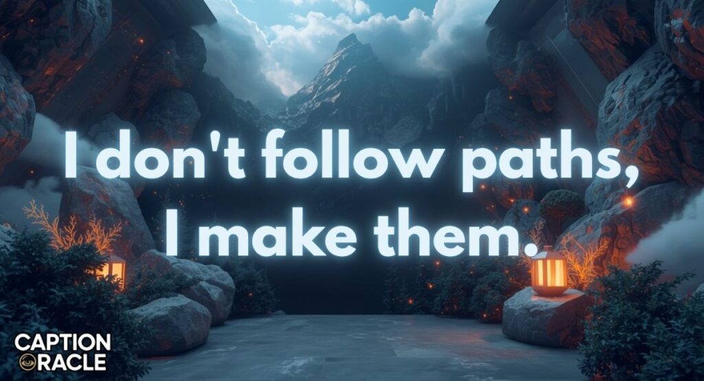 Cool & Confident Pahad Captions for Instagram