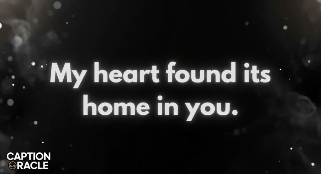 Best English Love Captions