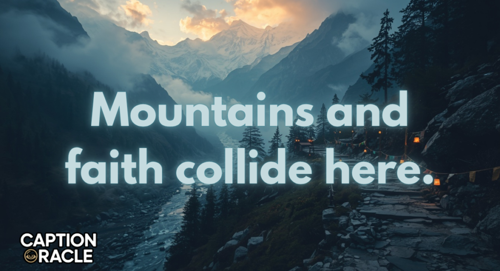 Best Kedarnath Captions for Instagram