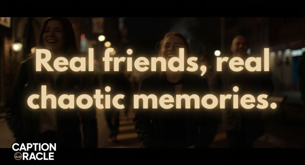 Candid Picture Captions for Friends