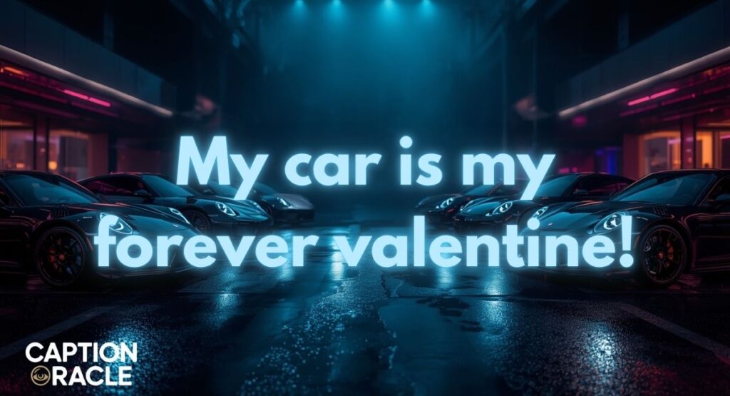 Car Love Captions